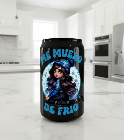 Me Muero de Frio Cutie - UVDTF Decal for cups/hard surfaces sticker
