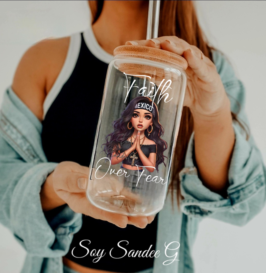 Faith Over Fear - UVDTF Decal for cups/hard surfaces sticker