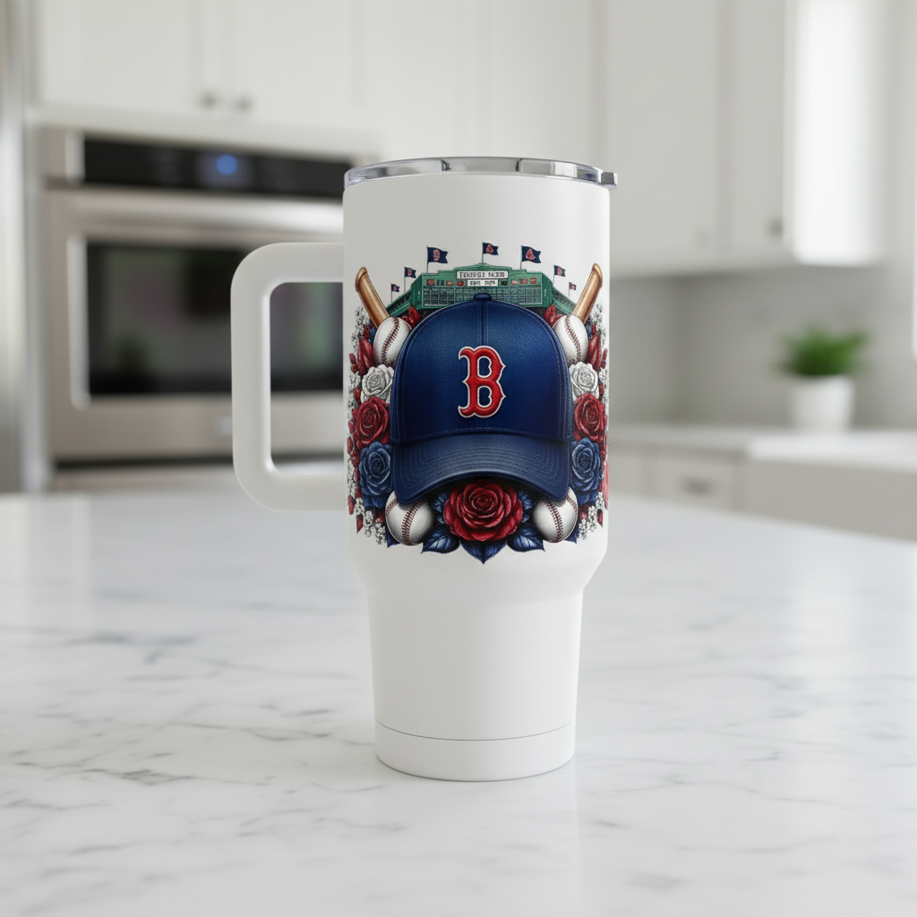 Red Sox - UVDTF Wrap for cups/hard surfaces sticker