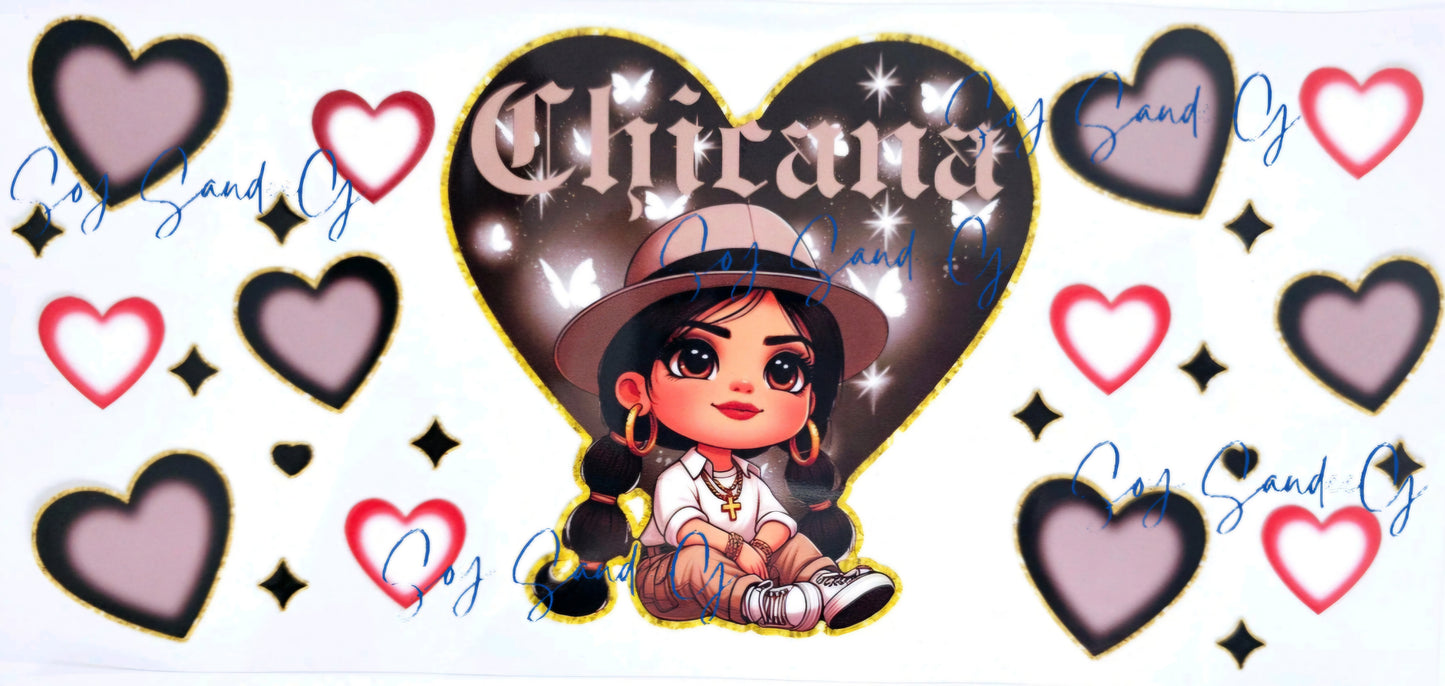 Envoltura UVDTF de La Chicana