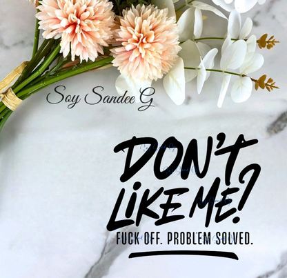 Don't Like Me? - UVDTF Decal for cups/hard surfaces sticker