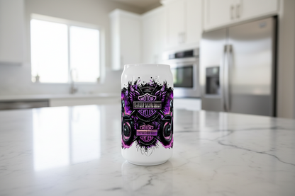 Purple Motorcycles - UVDTF Wrap for cups/hard surfaces sticker