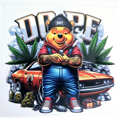 Dope Winnie - UVDTF Decal for cups/hard surfaces sticker