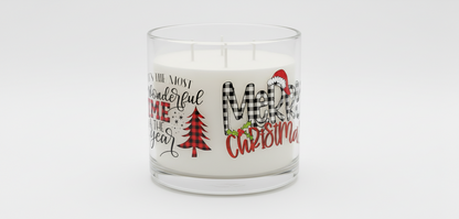 Merry Christmas Plaid - UVDTF Wrap for cups/hard surfaces sticker