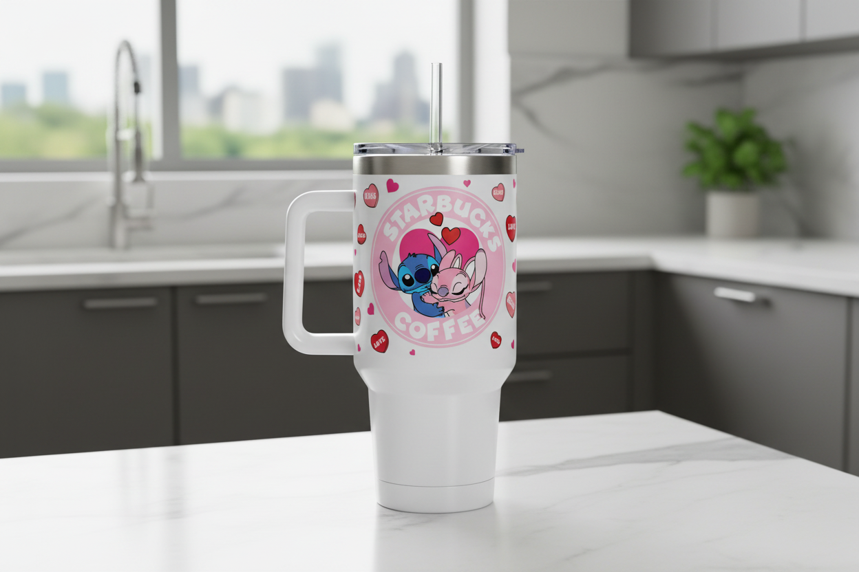 Abrazos de punto de San Valentín, envolturas UVDTF