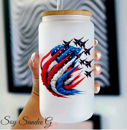 USA Fighter Jets - UVDTF Decal for cups/hard surfaces sticker