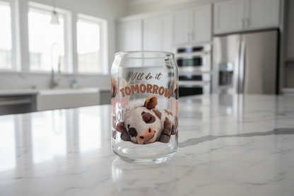 Busy Doing Nothing - UVDTF Wrap for cups/hard surfaces sticker