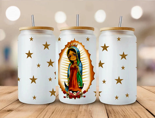 Virgencita - UVDTF Wrap for cups/hard surfaces