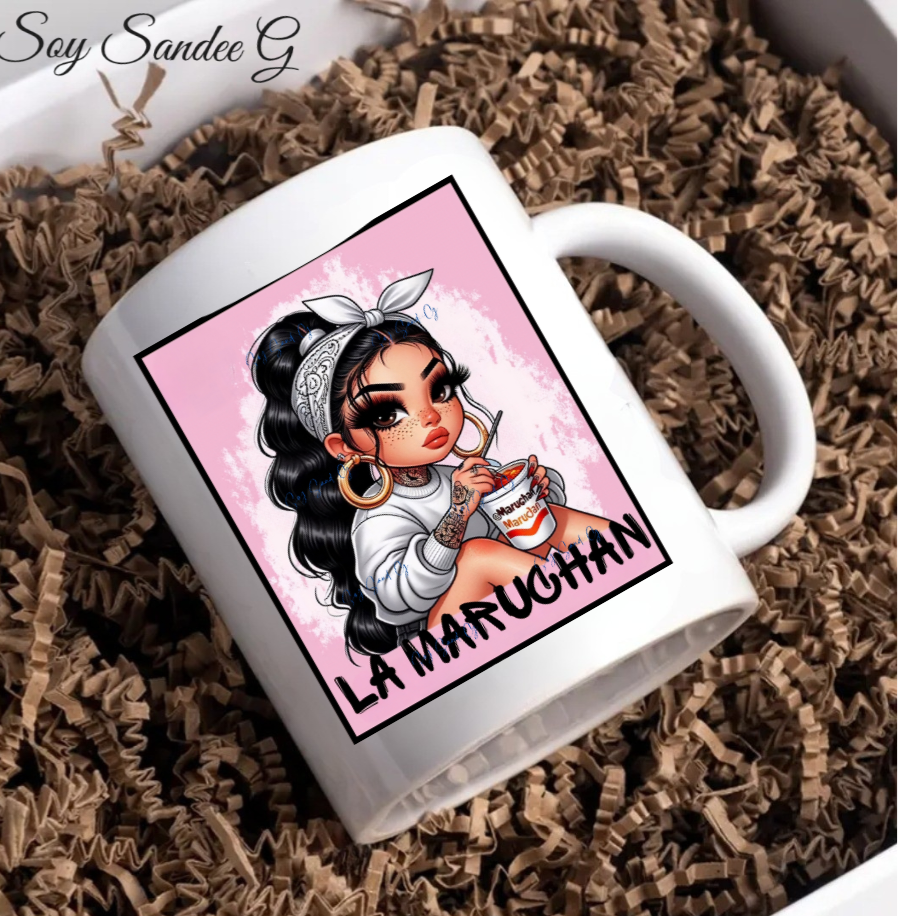 La Maruchan Pink - UVDTF Decal for cups/hard surfaces sticker