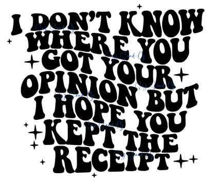 I don't know where you got your opinion... - UVDTF Decal for cups/hard surfaces sticker