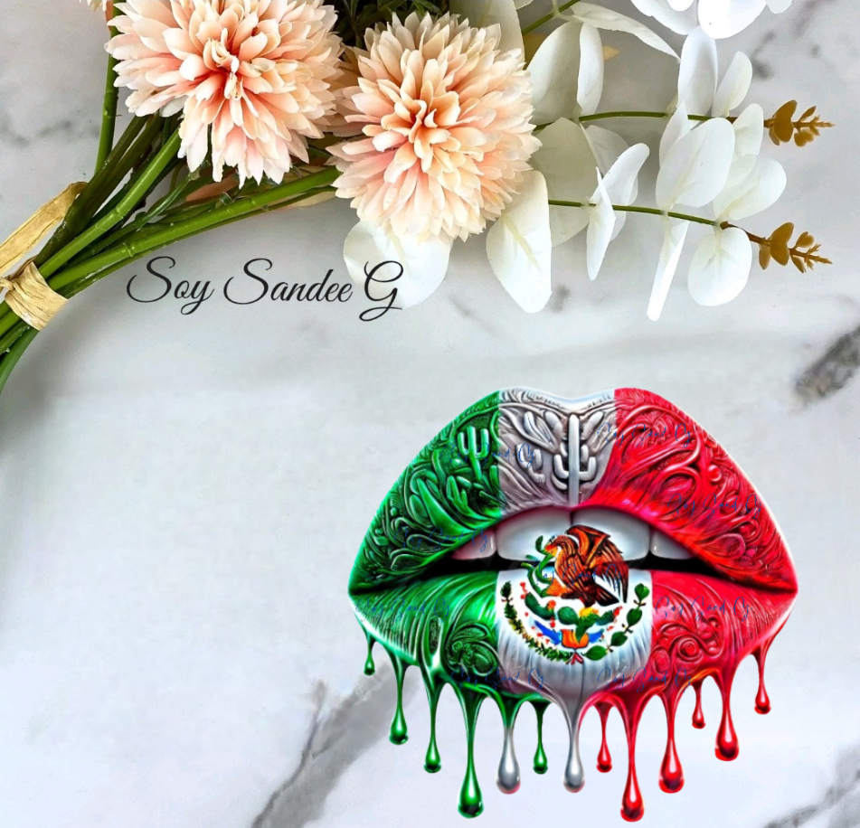 Mexican Lips - UVDTF Decal for cups/hard surfaces