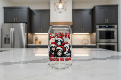 Slashing through the Snow - UVDTF Decal for cups/hard surfaces sticker