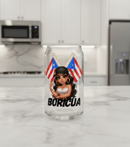 La Boricua - UVDTF Decal for cups/hard surfaces sticker
