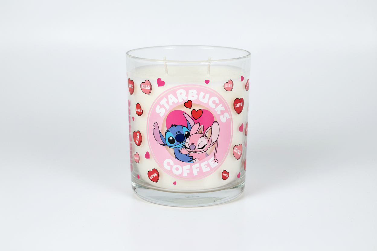 Abrazos de punto de San Valentín, envolturas UVDTF