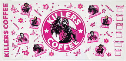 Killers Coffee UVDTF wrap