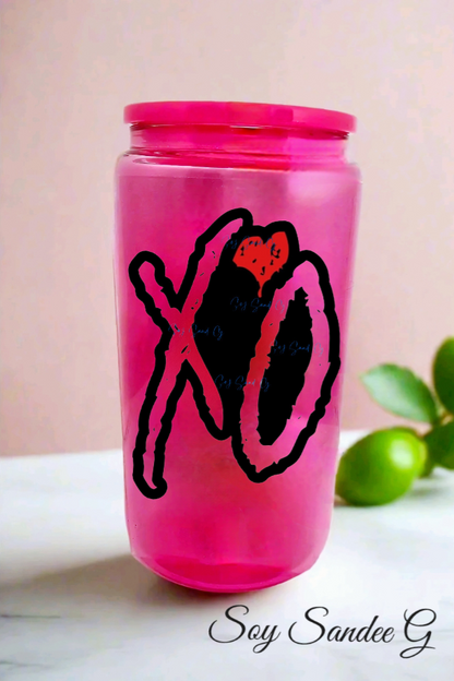 XO Hugs & Kisses - UVDTF Decal for cups/hard surfaces