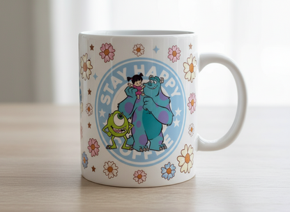 Monsters Inc. Starbucks #1 - UVDTF Wrap for cups/hard surfaces sticker