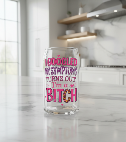 I Googled my Symptoms  - UVDTF Decal for cups/hard surfaces sticker