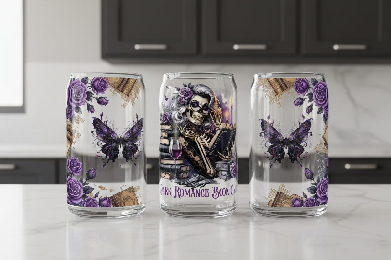 Dark Romance Book Club - UVDTF wrap for cups/hard surfaces sticker