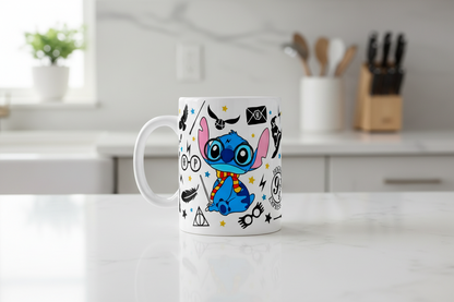 Stitch Harry Potter - UVDTF Wrap for cups/hard surfaces sticker