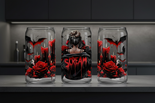 Scream - UVDTF Wrap for cups/hard surfaces sticker