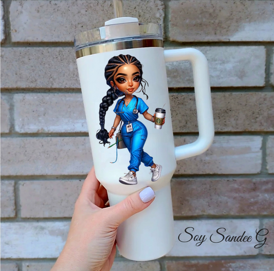 Pretty Nurse #3 - UVDTF Decal for cups/hard surfaces sticker