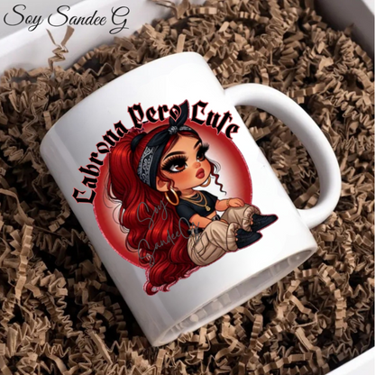 Cabrona Pero Cute - UVDTF Decal for cups/hard surfaces sticker