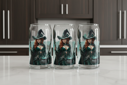 Green Witch - UVDTF Wrap for cups/hard surfaces sticker