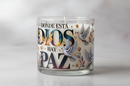 Donde está Dios (Where God Is) - UVDTF Wrap for cups/hard surfaces sticker