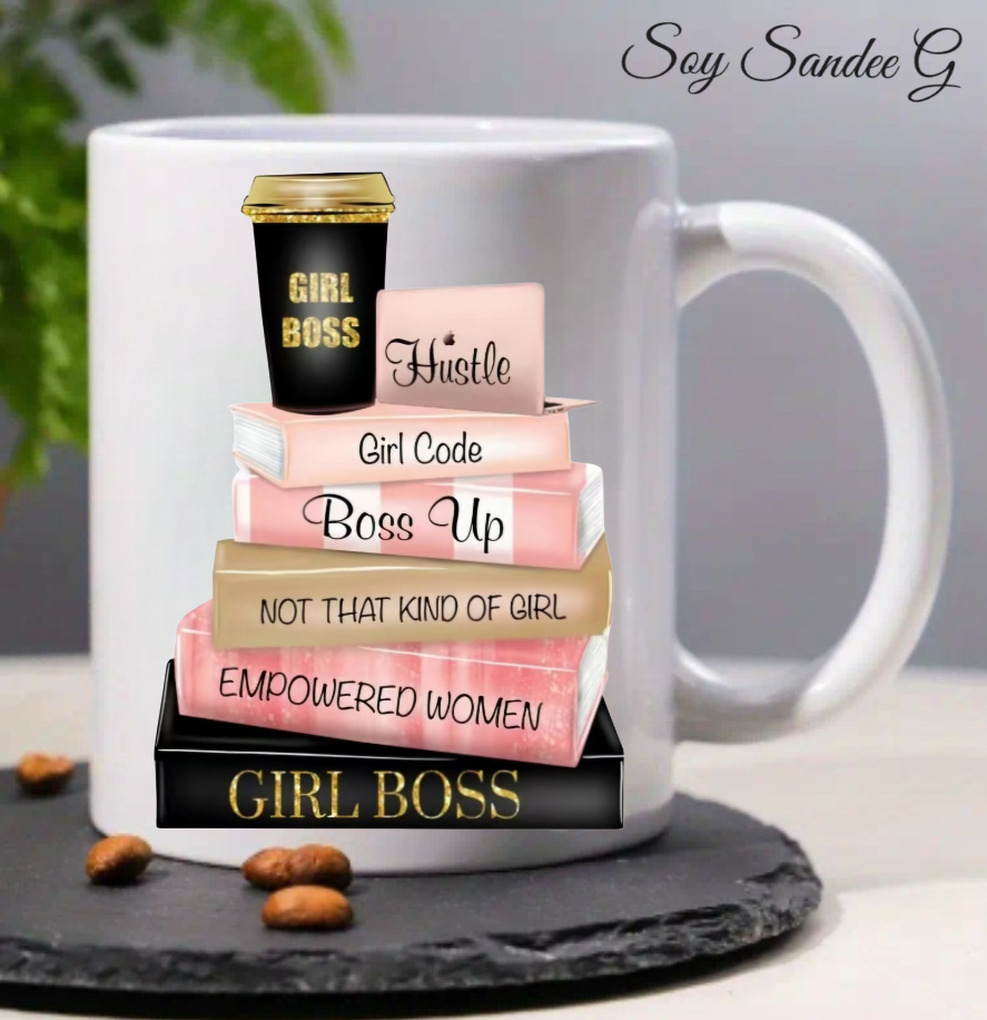 Girl Boss Hustle - UVDTF Decal for cups/hard surfaces sticker