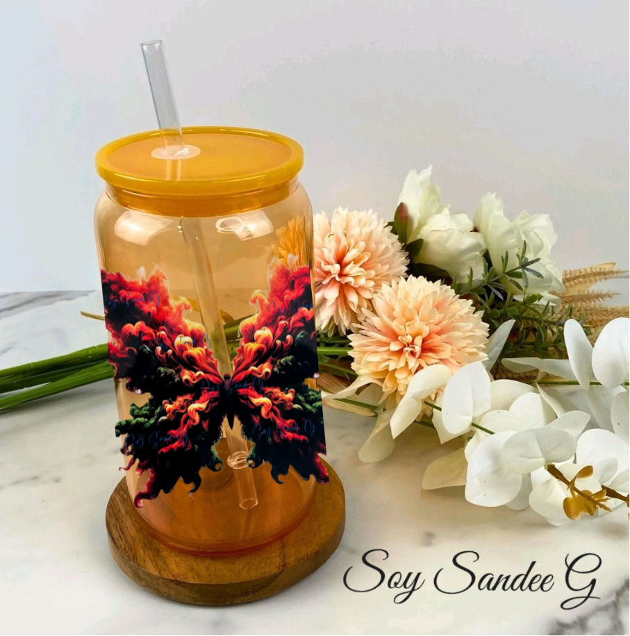 Calcomanía UVDTF Smoke Butterfly n.° 3