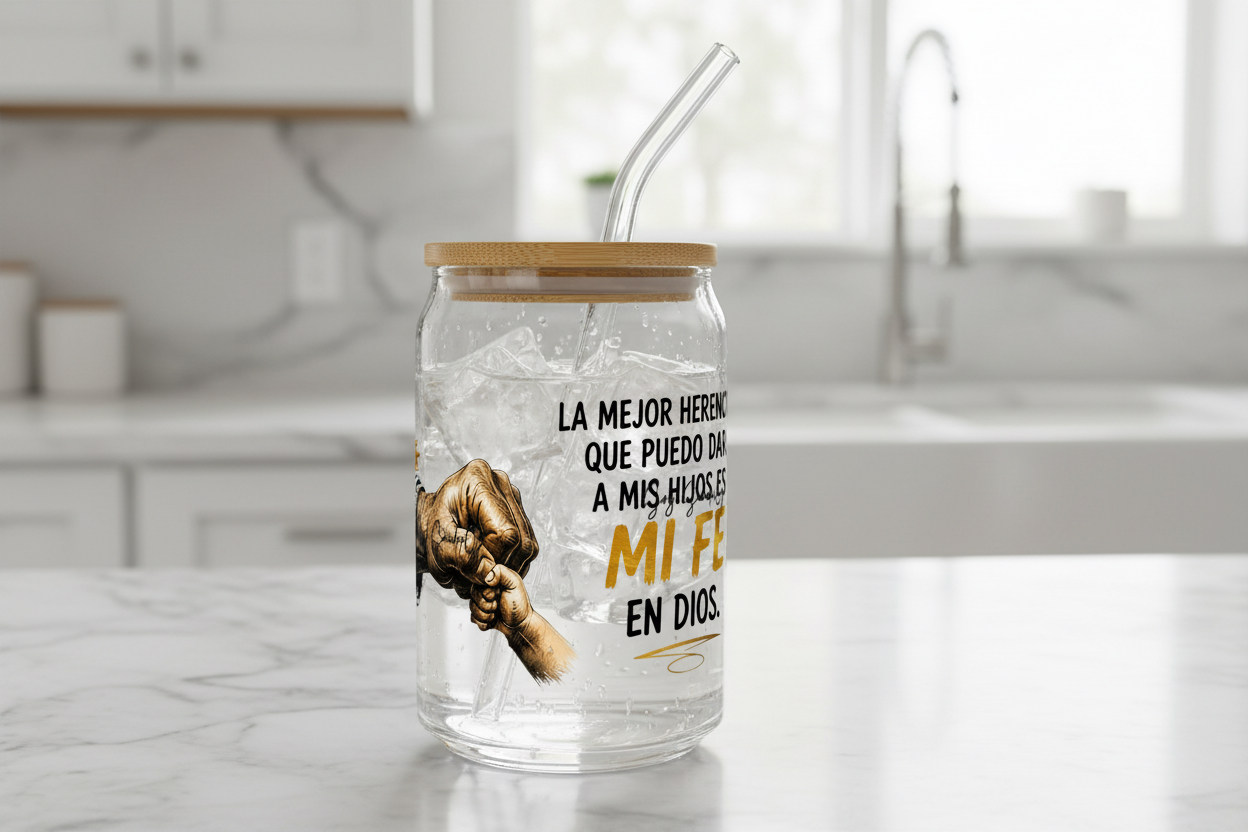 Sobreviviendo a la paternidad una cerveza a la vez Calcomanía UVDTF