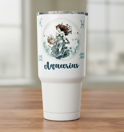 Aquarius - UVDTF Wrap for cups/hard surfaces sticker