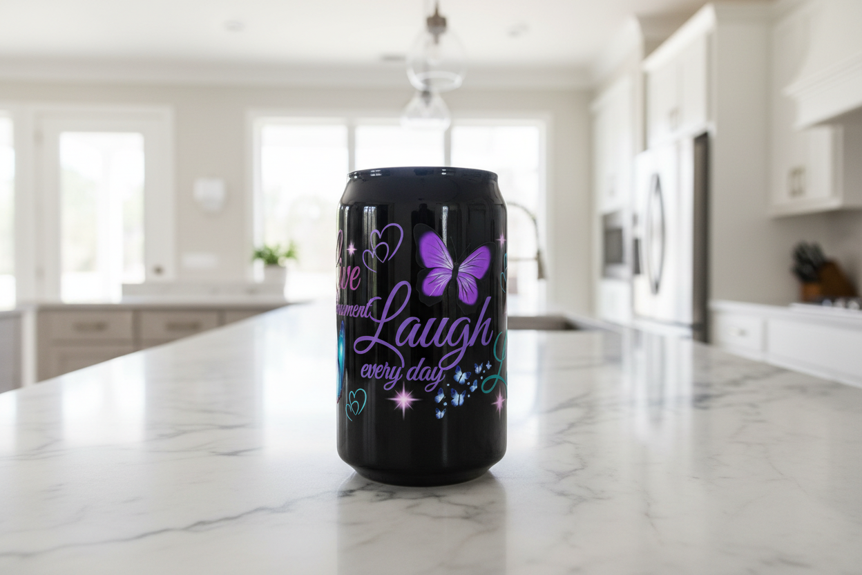 Live Laugh Love - UVDTF Wrap for cups/hard surfaces sticker