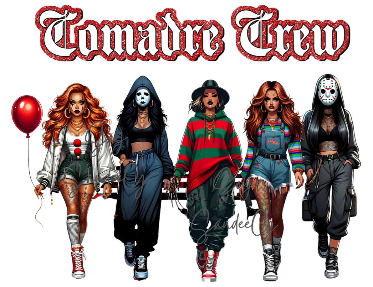 Comadre Crew - UVDTF Decal for cups/hard surfaces sticker