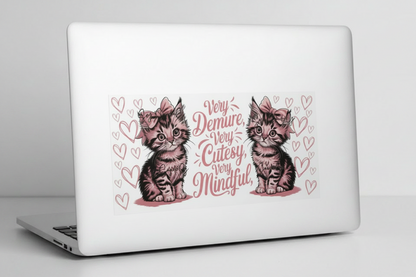 Very Demure - UVDTF Wrap for cups/hard surfaces sticker