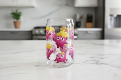 Dibujo animado de uvas rojas en formato UVDTF