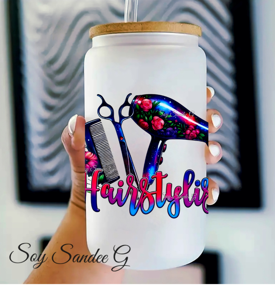 Hairstylist - UVDTF Decal for cups/hard surfaces sticker