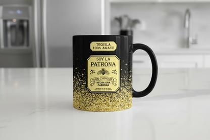 Envoltura UVDTF de tequila amarillo