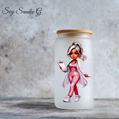 Pretty Nurse #2 - UVDTF Decal for cups/hard surfaces sticker