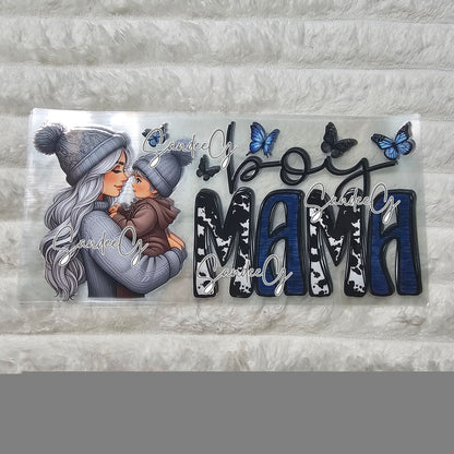 Boy Mom - UVDTF Wrap for cups/hard surfaces sticker