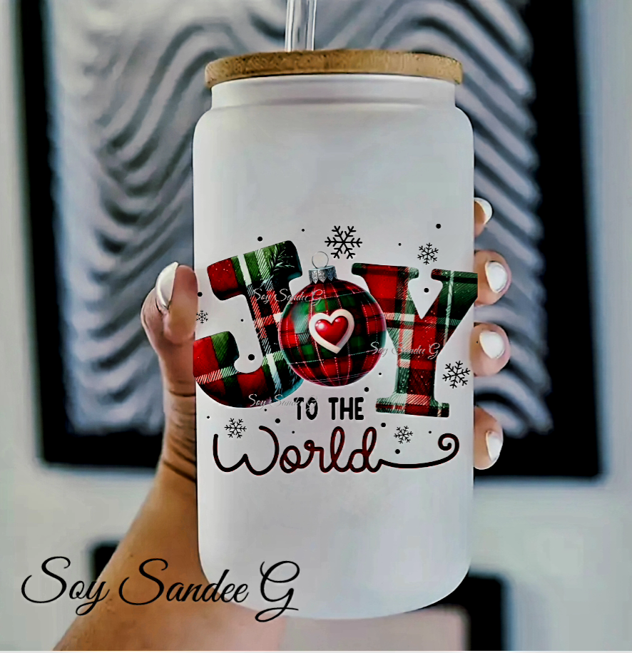 Joy to the World - UVDTF Decal for cups/hard surfaces sticker