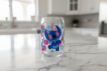 Ohana Flowers - UVDTF Wraps for cups/hard surfaces sticker