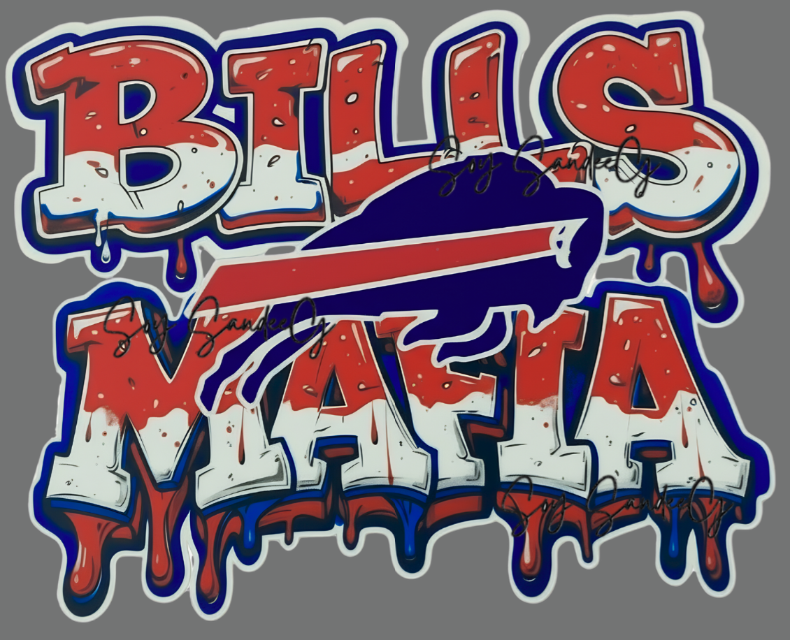 Bills Mafia - UVDTF Decal for cups/hard surfaces sticker