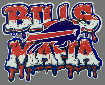 Bills Mafia - UVDTF Decal for cups/hard surfaces sticker