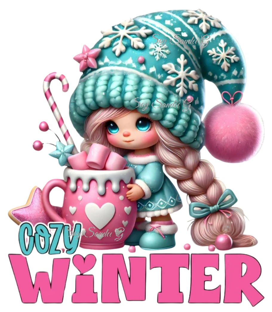 Cozy Winter - UVDTF Decal for cups/hard surfaces sticker