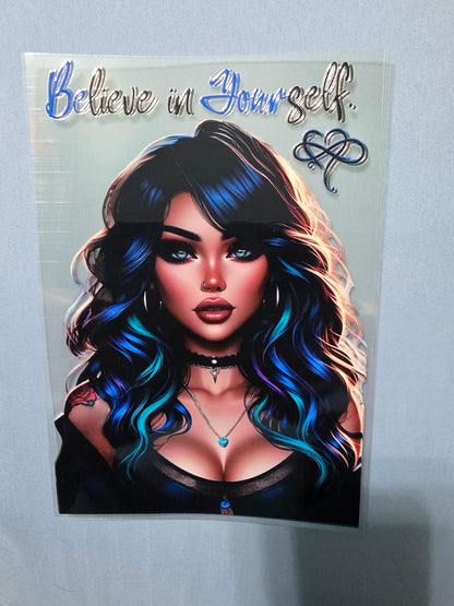 A5 size Wrap for journals/ipad/books/hard surfaces sticker