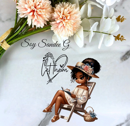 Shhh... No me hables hasta que mi taza esté vacía Calcomanía UVDTF