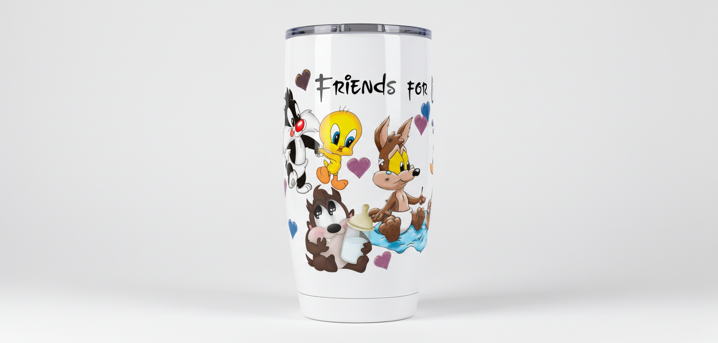 Friends for Life - UVDTF Wrap for cups/hard surfaces sticker