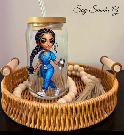 Pretty Nurse #3 - UVDTF Decal for cups/hard surfaces sticker